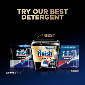 Finish Quantum Ultimate Dishwasher Detergent 20 Capsules
